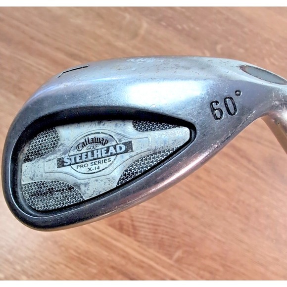 Callaway Other - Callaway Steelhead X-14 Pro Series L Lob Wedge 60 Deg Steel Regular RH Stiff